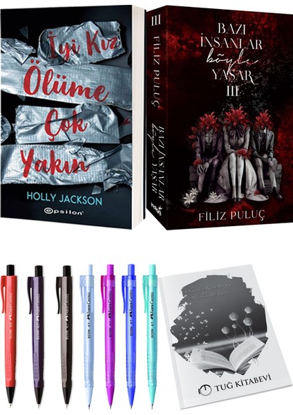 Bazı Insanlar Böyle Yaşar 3 ve Epsilon Yayınevi Iyi Kız Ölüme Çok Yakın Holly Jackson 2li Set