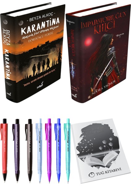 Imparatorluğun Kılıcı Ciltli ve Karantina 4 Ciltli Beyza Alkoç 2li Set