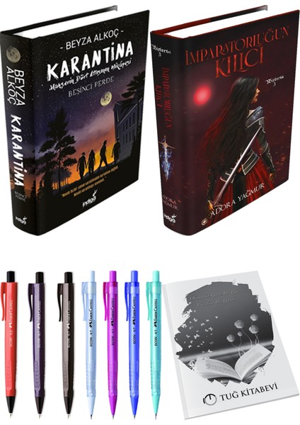 Imparatorluğun Kılıcı Ciltli ve Karantina 5 Ciltli Beyza Alkoç 2li Set