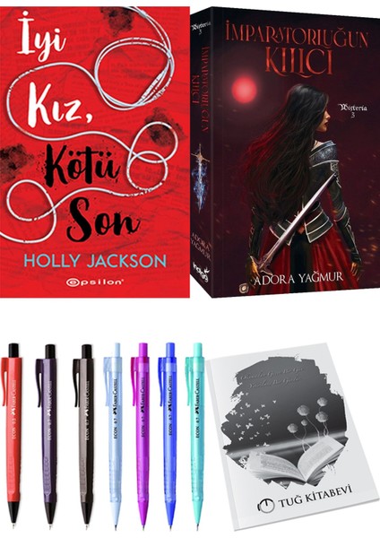 Imparatorluğun Kılıcı ve Epsilon Yayınevi Iyi Kız Kötü Son Holly Jackson 2li Set