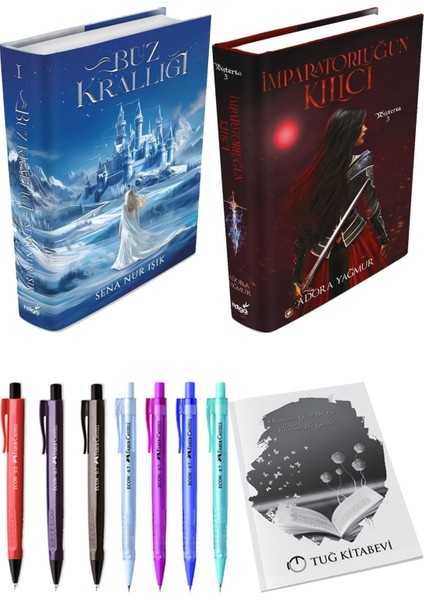 Imparatorluğun Kılıcı Ciltli ve Buz Krallığı Ciltli Sena Nur Işık 2li Set