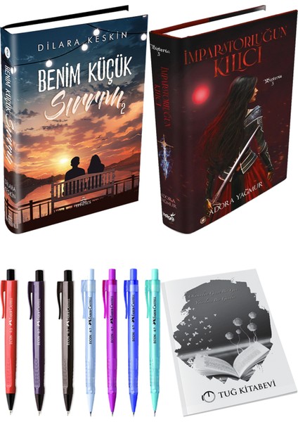 Imparatorluğun Kılıcı Ciltli ve Ephesus Benim Küçük Sırrım 2 Ciltli Dilara Keskin 2li Set