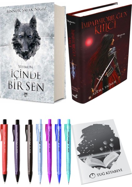 Imparatorluğun Kılıcı Ciltli ve Içinde Bir Sen 3 Yehmum Ciltli Binnur Şafak Nigiz 2li Set