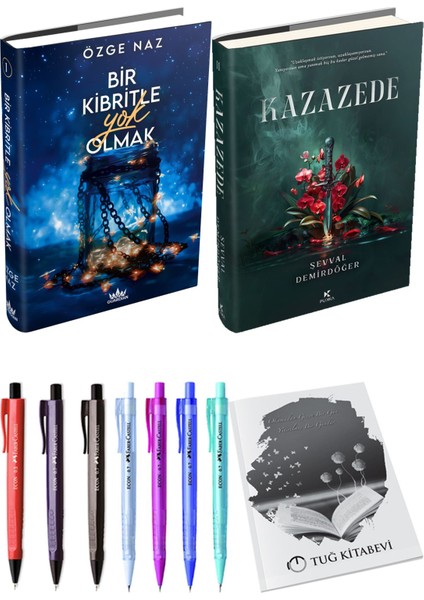 Kazazede 2 Ciltli ve Guardian Bir Kibritle Yok Olmak 1 Ciltli Özge Naz 2li Set