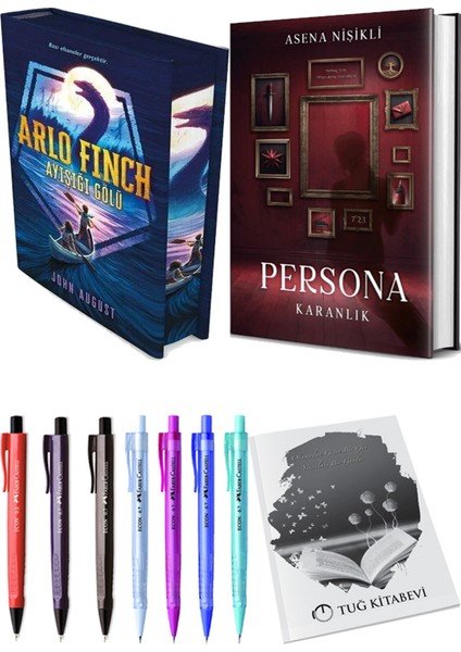 Persona Karanlık Ciltli ve Arlo Finch Ayışığı Gölü Ciltli John August 2li Set