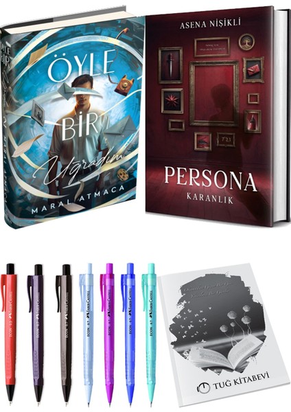 Persona Karanlık Ciltli ve Ephesus Öyle Bir Uğradım 2 Ciltli Maral Atmaca 2li Set