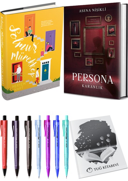 Persona Karanlık Ciltli ve Ephesus Solmuş Mürekkep 2 Ciltli Meryem Nart 2li Set