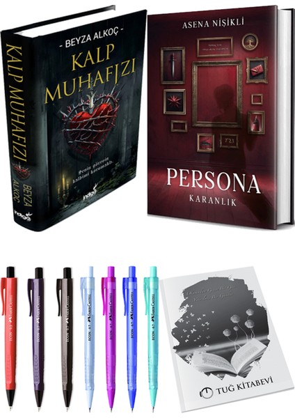 Persona Karanlık Ciltli ve Kalp Muhafızı 1 Ciltli Beyza Alkoç 2li Set