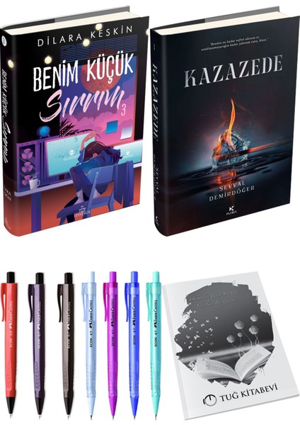 Kazazede 1 Ciltli ve Ephesus Benim Küçük Sırrım 3 Ciltli Dilara Keskin 2li Set