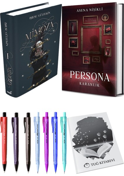 Persona Karanlık Ciltli ve Mimoza Ciltli Işılsu Gültekin 2li Set