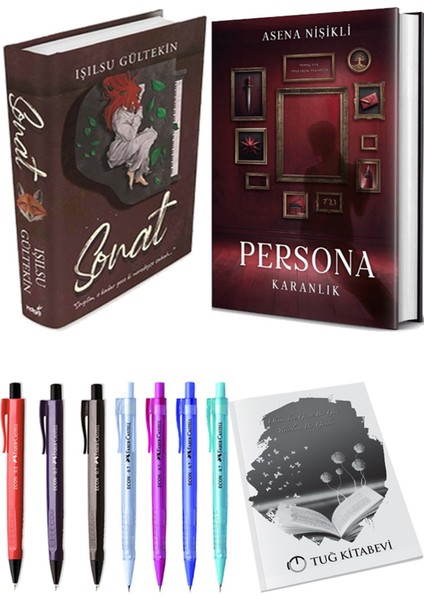 Persona Karanlık Ciltli ve Sonat Ciltli Işılsu Gültekin 2li Set