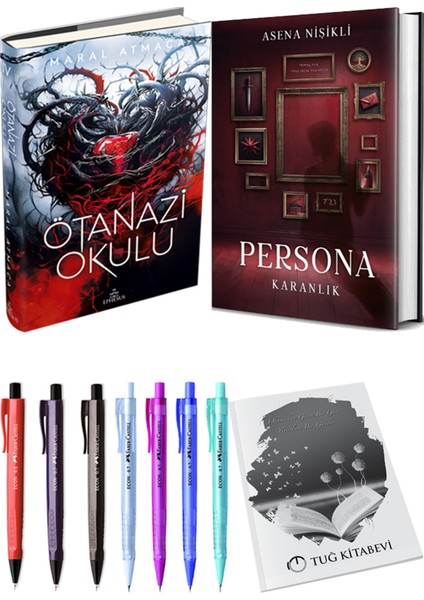 Persona Karanlık Ciltli ve Ephesus Ötanazi Okulu 4 Ciltli Maral Atmaca 2li Set