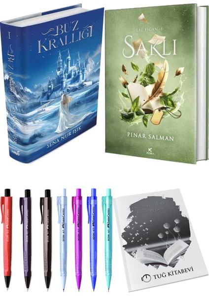 Saklı Ciltli ve Buz Krallığı Ciltli Sena Nur Işık 2li Set