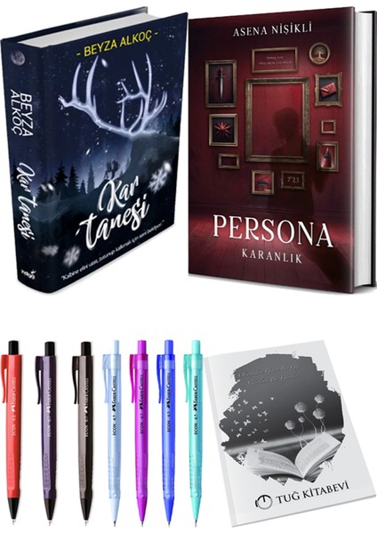 Persona Karanlık Ciltli ve Kar Tanesi Ciltli Beyza Alkoç 2li Set