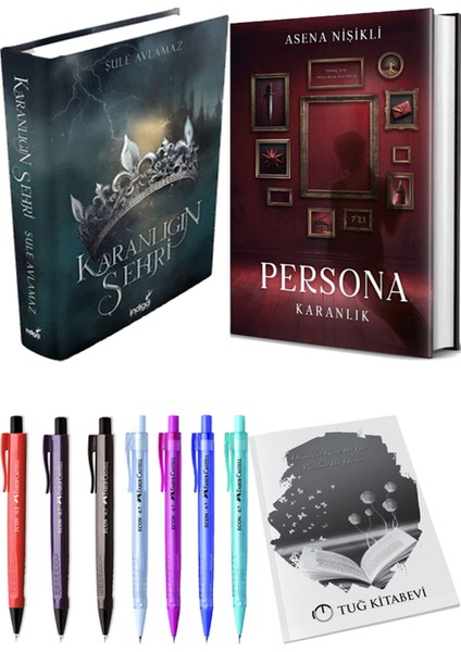 Persona Karanlık Ciltli ve Karanlığın Şehri 1 Ciltli Şule Avlamaz 2li Set