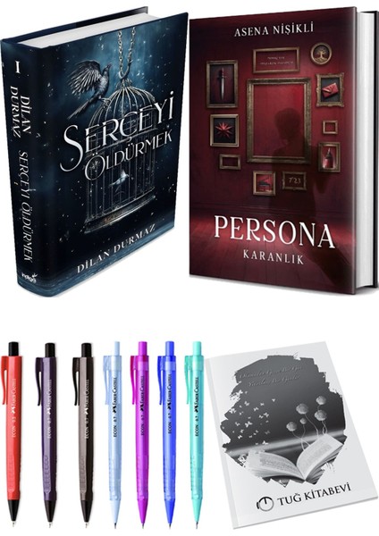 Persona Karanlık Ciltli ve Serçeyi Öldürmek Ciltli Dilan Durmaz 2li Set