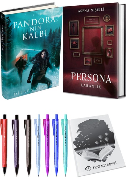 Persona Karanlık Ciltli ve Ephesus Pandora'nın Kalbi 2 Ciltli Dilara Keskin 2li Set
