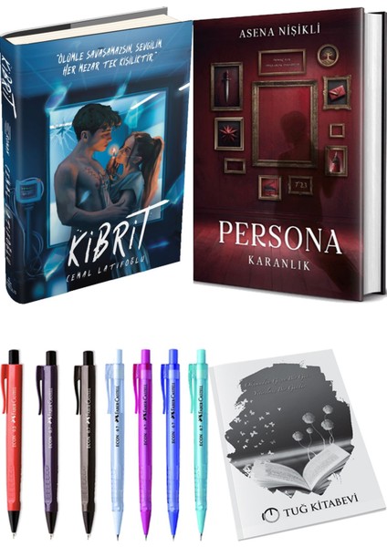 Persona Karanlık Ciltli ve Ephesus Kibrit Ciltli Cemal Latifoğlu 2li Set