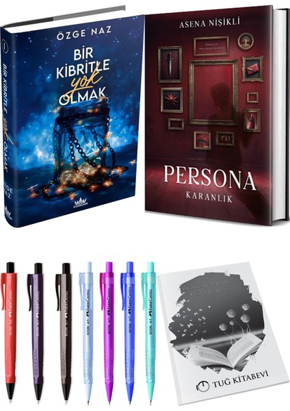 Persona Karanlık Ciltli ve Guardian Bir Kibritle Yok Olmak 1 Ciltli Özge Naz 2li Set