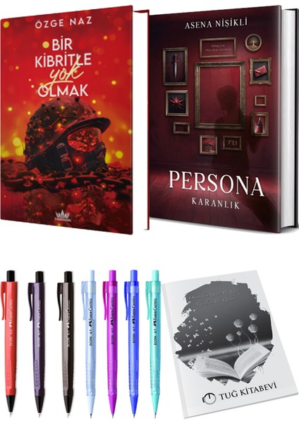 Persona Karanlık Ciltli ve Guardian Bir Kibritle Yok Olmak 2 Ciltli Özge Naz 2li Set