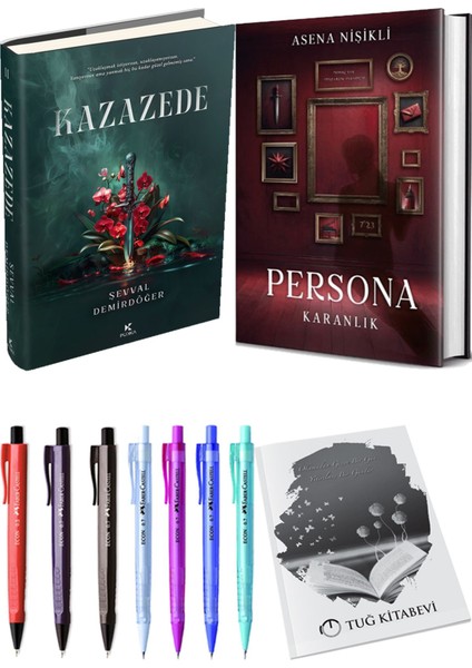 Persona Karanlık Ciltli ve Kazazede 2 Ciltli Şevval Demirdöğer 2li Set