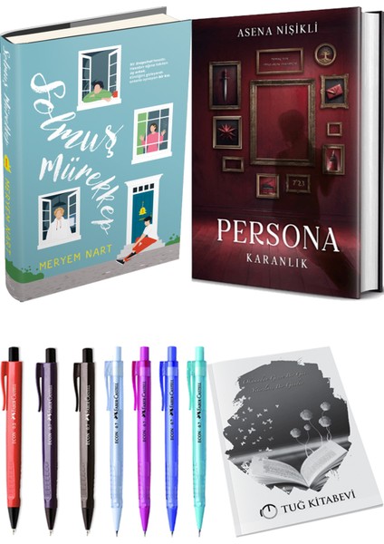 Persona Karanlık Ciltli ve Ephesus Solmuş Mürekkep 1 Ciltli Meryem Nart 2li Set