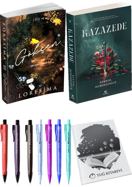 Kazazede 2 ve Ephesus Yayınları Gökçen 3 Loresima 2li Set