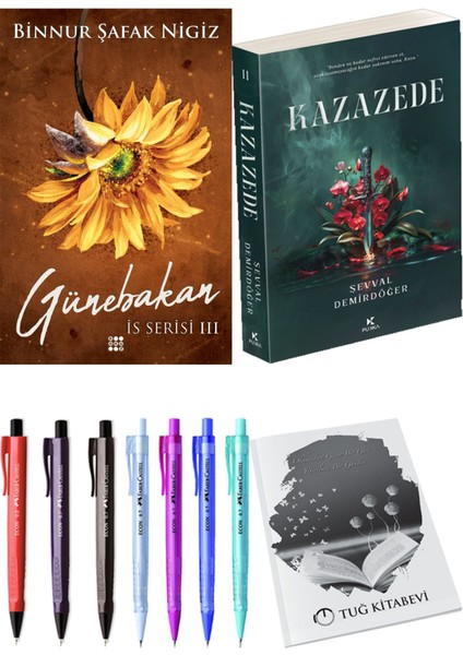 Kazazede 2 ve Dokuz Yayınları Is Serisi 3 Günebakan Binnur Şafak Nigiz
