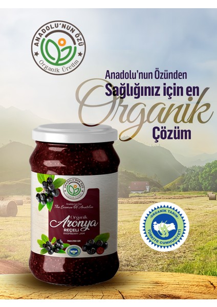 Organik Aronya Reçeli ''250gr''