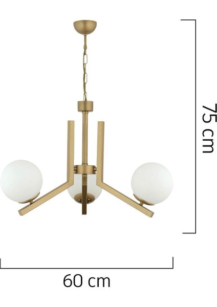 Morgan 3 Lü Eskitme Boyalı Beyaz Camlı Modern Genç Odası Yatak Odası Salon Avize fiyatları