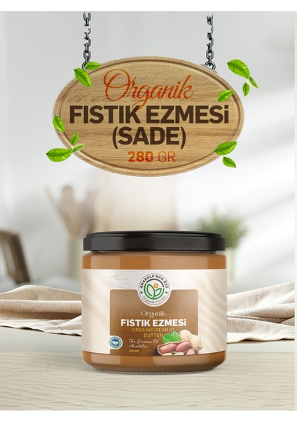 Organik Fıstık Ezmesi(Sade)
