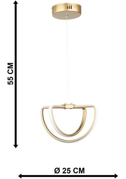 Forest 3 Renk Ledli Sarkıt Avize Eskitme indirimleri