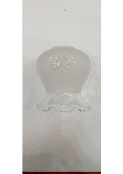 Fanus Mat Avize Camı (Boy 13 cm ,çap 11 cm )