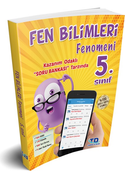 Fenomen 5. Sınıf Fen Bilimleri Kazanım Odaklı Soru Bankası