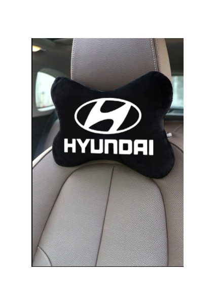2'li Set Hyundai Araçlarla Uyumlu Ortopedik Oto Boyun Yastığı