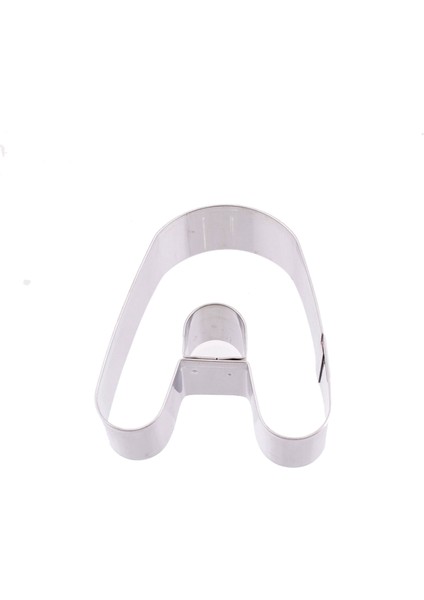 Kek Kurabiye ve Pasta Kalıbı Metal A Harfi Büyük Boy Alfabe 8.5 cm