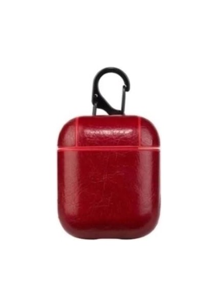 Airpods Kulaklık Lux 360 Koruma Deri Kılıf