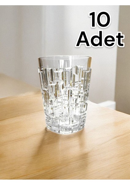 Kırılmaz Meşrubat Bardağı 250 ml Kokteyl Kadehi 10 Adet