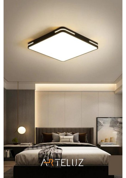 Kare Model Modern Plafonyer Avize (50 x 50 cm ) fiyatları