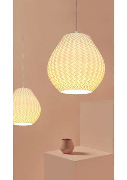 Asel Beyaz Avize Yatak Odası, Mutfak, Oturma Odası Tasarım Tekli Sarkıt Avize (Plastik) modelleri