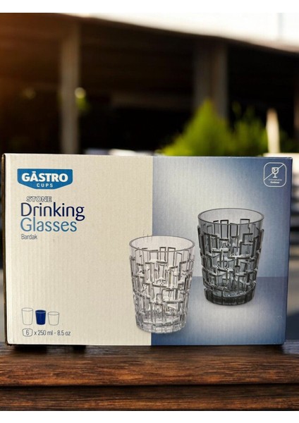 Kırılmaz Meşrubat Bardağı 250 ml Kokteyl Kadehi 1 Adet Su Bardağı