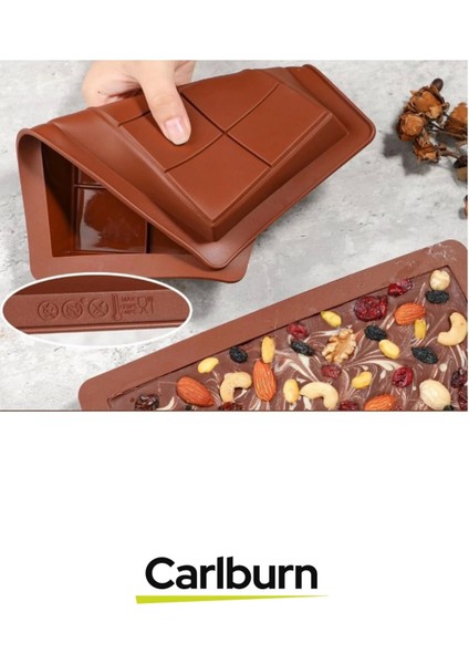 Bpa Içermez Esnek Dayanıklı Yüksek Isı Dayanıklı Dubai Çikolata Silikon Kalıbı 1 Adet indirimleri