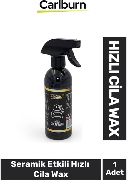Etkili Formül Parlatıcı Canlı Görünüm Uzun Süre Koruyucu Seramik Oto Araba Etkili Hızlı Cila Wax