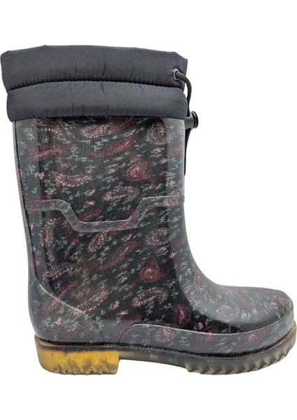 Çiğdem Kundura Aquabella Su Geçirmez Kadın Yağmur Çizmesi - Aquabella - Mor - 36