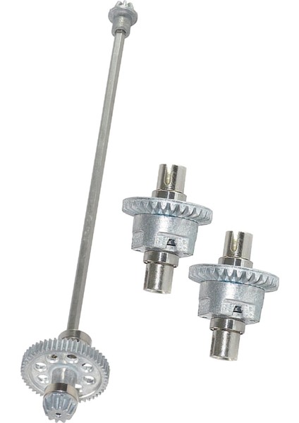 Metal Rc Diferansiyel Dişli ve Tahrik Mili Xınlehong Xlh 9125 1:10 Rc 2 Diferansiyel 1 Mil (Yurt Dışından)