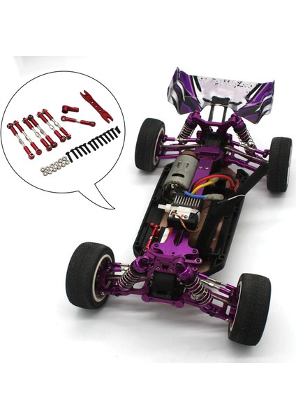 Wltoys 144010 144001 144002 1/14 Model Kırmızı Için Çekme Çubuğu Ayarlanabilir Yükseltme Parçaları (Yurt Dışından) modelleri