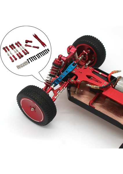 Wltoys 144010 144001 144002 1/14 Model Kırmızı Için Çekme Çubuğu Ayarlanabilir Yükseltme Parçaları (Yurt Dışından) fırsatları