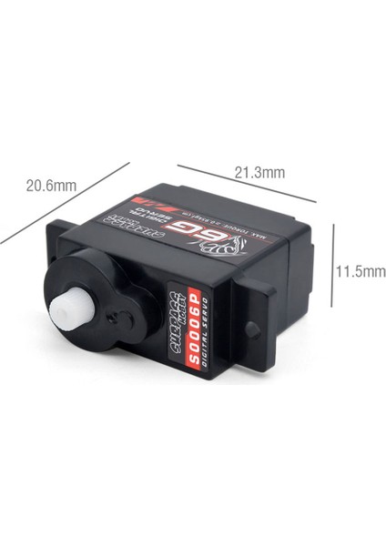 Rc Su Geçirmez Yüksek Çekirdeksiz Servo, Rc 1/24 6g Için Servo (Yurt Dışından)