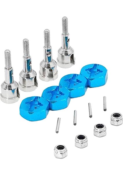 Wltoys A959/A959B A979 1/18 Yükseltme Hex Dalış Parçaları Bağlantı Parçası + Mavi Için Uygundur (Yurt Dışından) modelleri