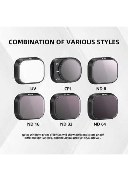 Drone Lens Filtresi Cpl Nd Süper Su Geçirmez 64/8/16/32 Çok Katmanlı Nd8 (Yurt Dışından) fırsatları